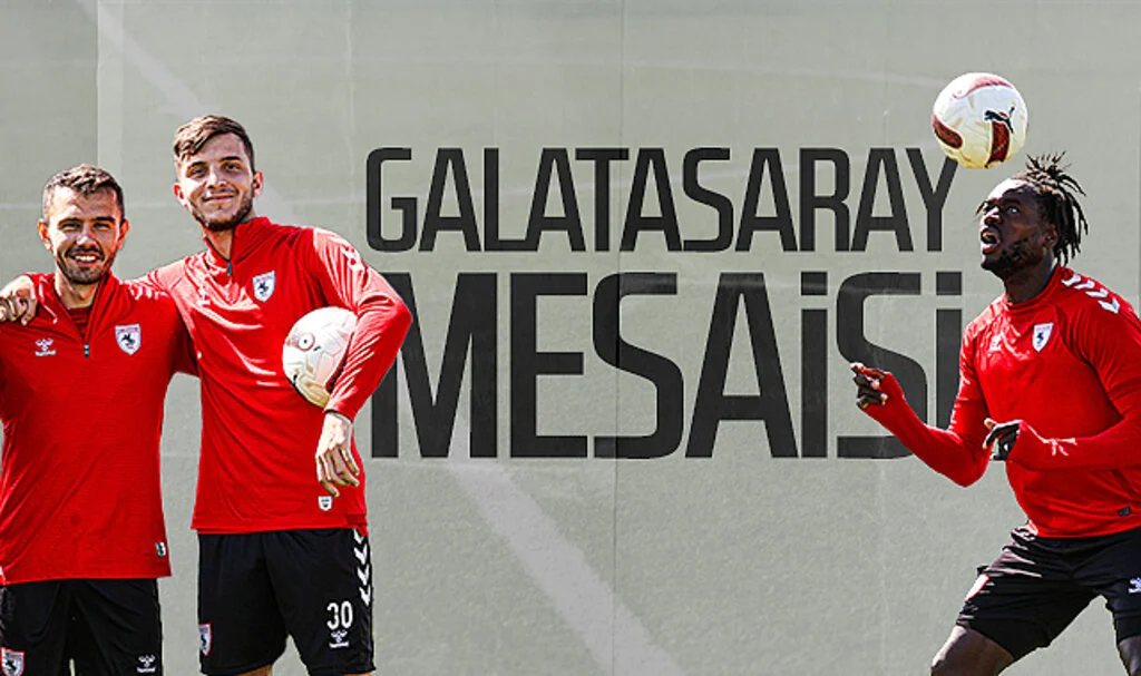 Samsunspor'da Galatasaray mesaisi sürüyor