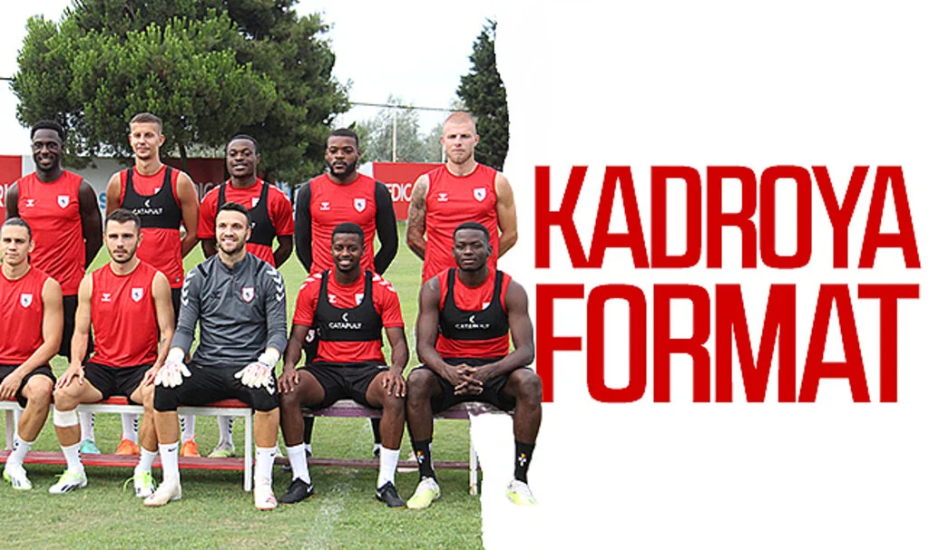 Samsunspor’dan kadroya format