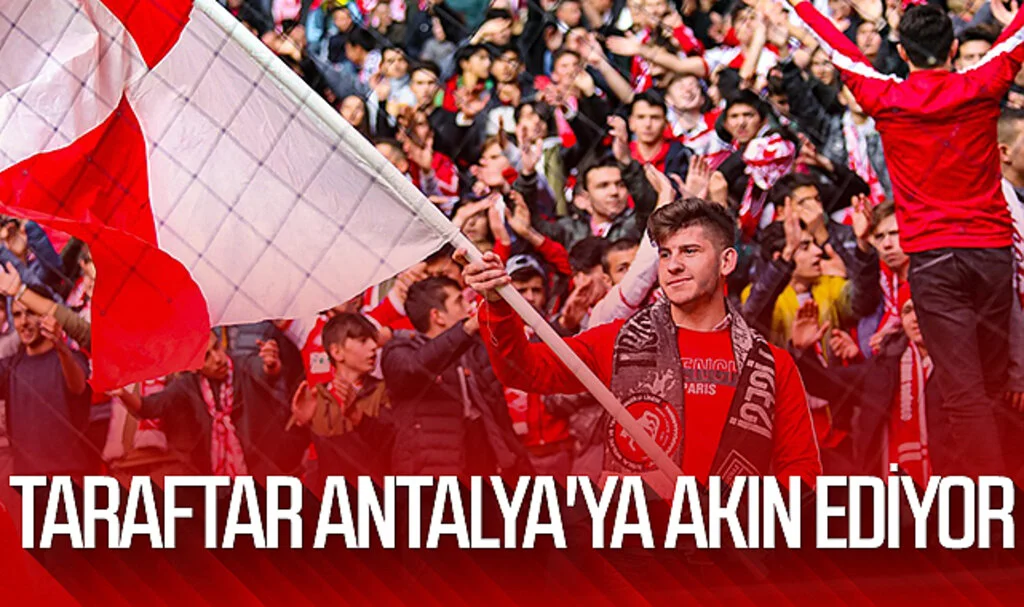 Samsunspor taraftarı Antalya'ya akın ediyor
