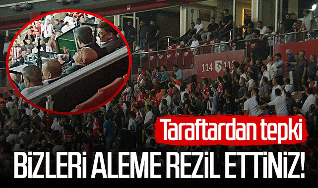 Samsunspor taraftarından tepki: Bizleri aleme rezil ettiniz!