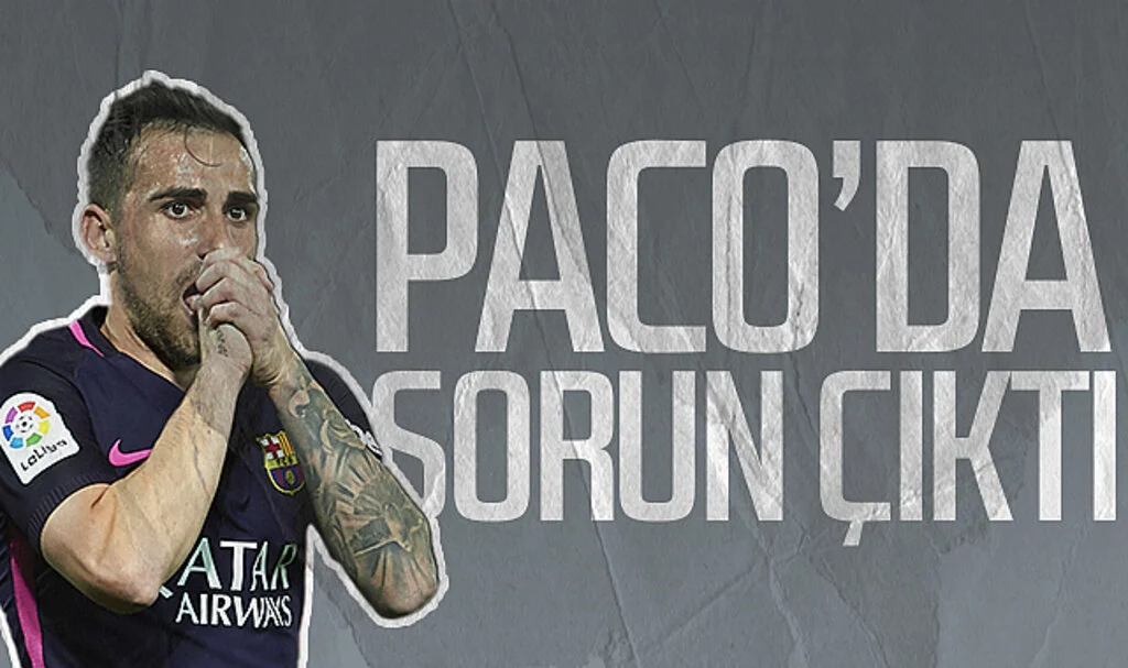 Samsunspor'un Paco Alcacer transferinde sorun çıktı