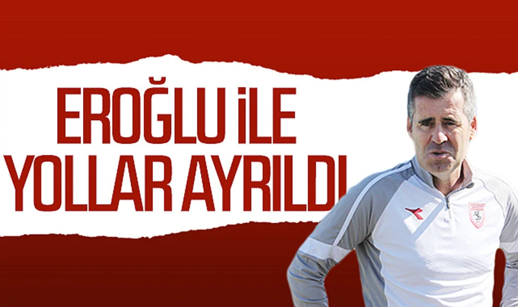 Son Dakika! Samsunspor'da teknik direktör Hüseyin Eroğlu ile yollar ayrıldı