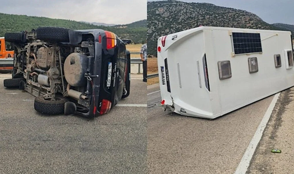 Sümer Ezgü ve Ailesi Trafik Kazası Geçirdi
