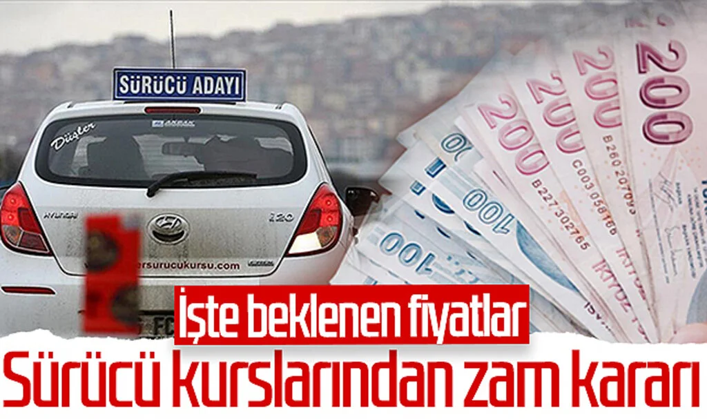 Sürücü kurslarından zam kararı! İşte beklenen fiyatlar...