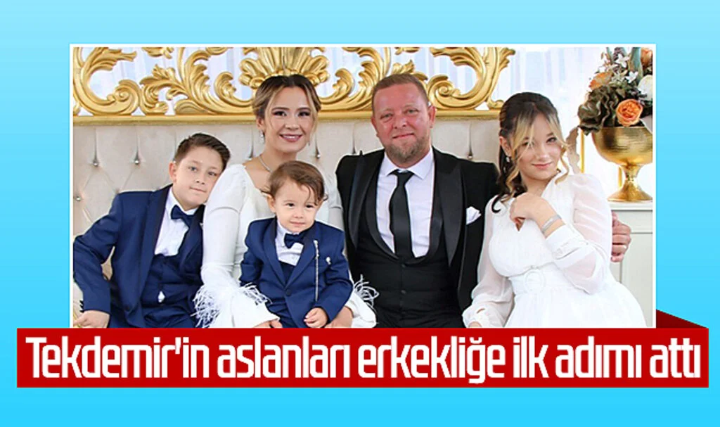 Tekdemir'in aslanları erkekliğe ilk adımı attı