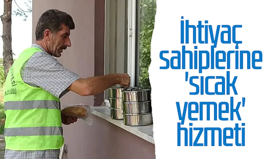 Tekkeköy Belediyesi'nden ihtiyaç sahiplerine 'sıcak yemek' hizmeti