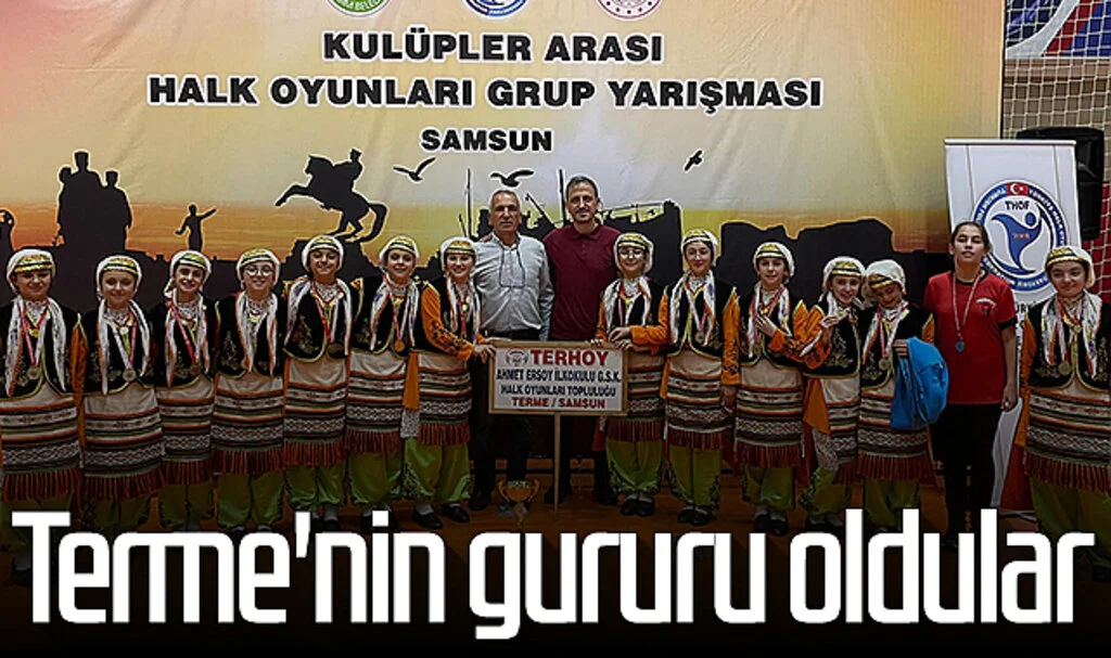 Terme'nin gururu oldular