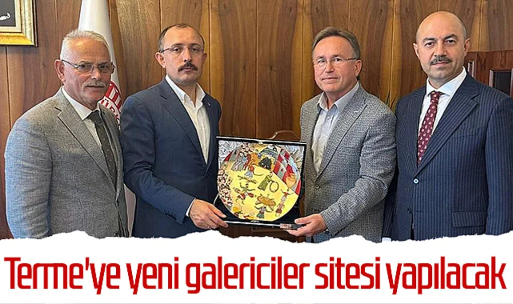 Terme'ye yeni galericiler sitesi yapılacak