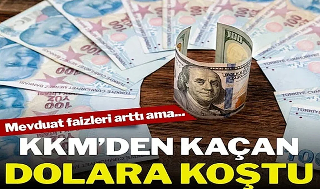 ‘TL Mevduat Faizleri Arttı Ama KKM’den Çıkanların Çoğu Dolara Gidiyor’