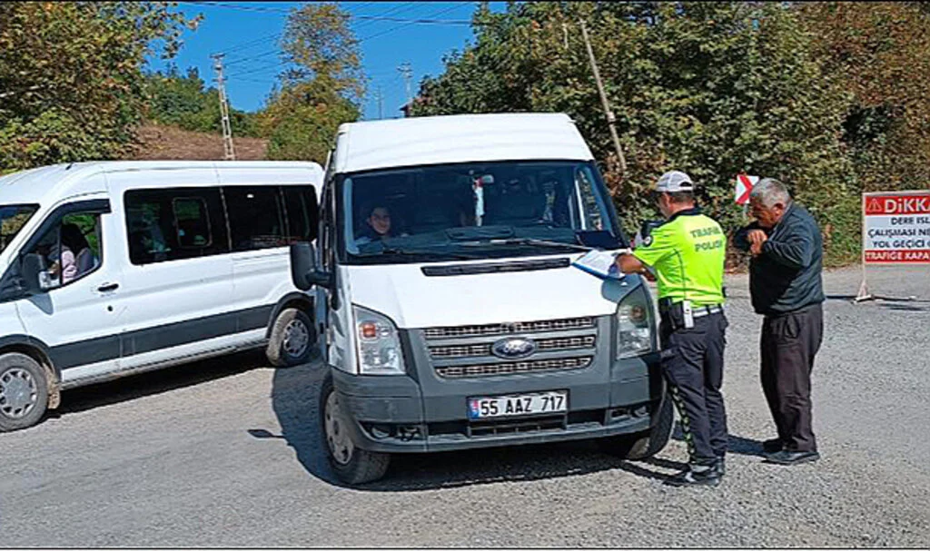 Yakakent İlçesinde Okul Servis Araçları Denetlendi