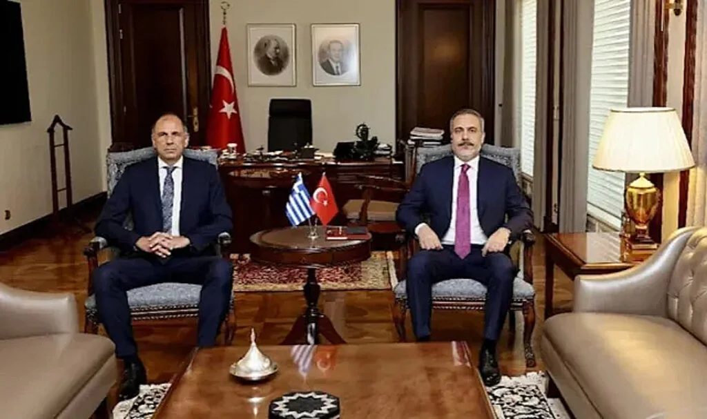 Yunanistan Dışişleri Bakanı Ankara’da: Fidan ve Gerapetritis’ten Açıklamalar