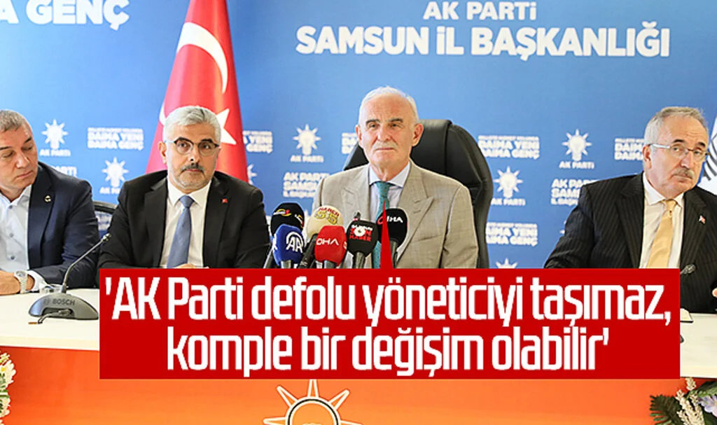 Yusuf Ziya Yılmaz: 'AK Parti Defolu Yöneticiyi Taşımaz, Komple Bir Değişim Olabilir'