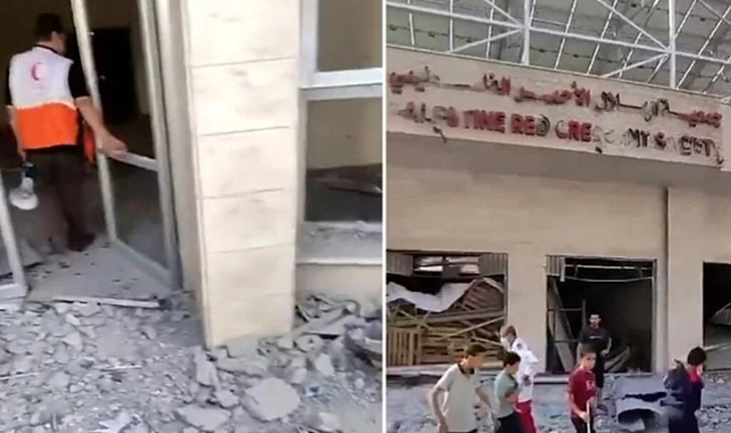 AFAD ve Türk Kızılay'ı duyurdu: Gazze'de Filistin Kızılay'ına ait yardım deposu vuruldu, bize ait depo yoktur