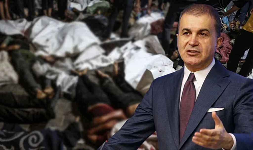 AK Parti Sözcüsü Çelik, İsrail'in "Hastaneyi biz vurmadık'' tezini böyle çürüttü
