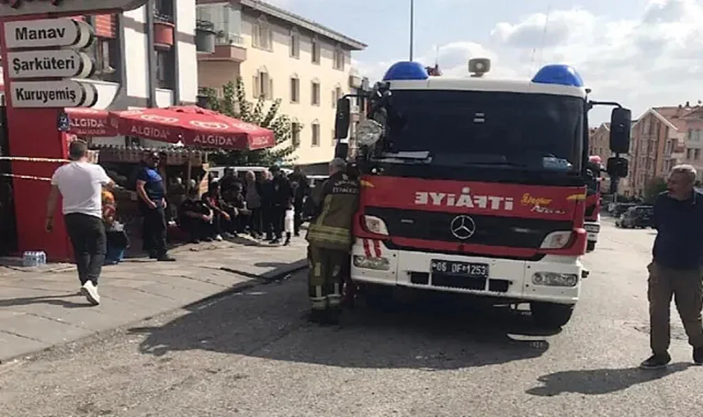 Ankara’da Yangın: Bir İtfaiyeci Şehit Oldu