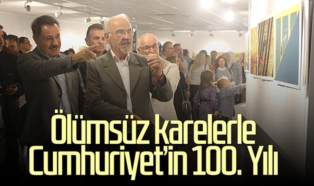Atakum'da ölümsüz karelerle Cumhuriyet'in 100. Yılı