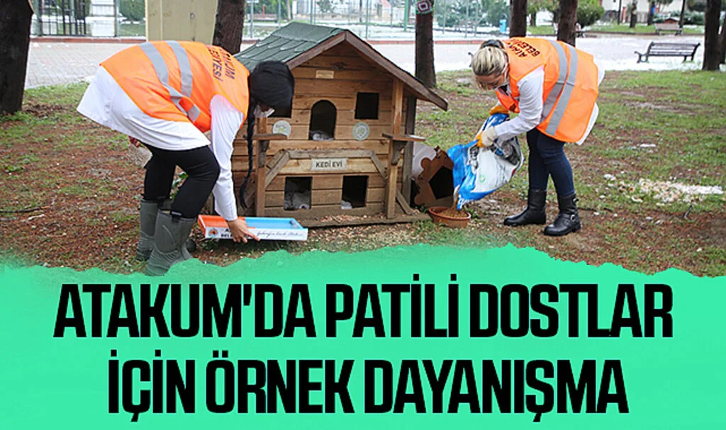 Atakum'da Patili Dostlar İçin Örnek Dayanışma