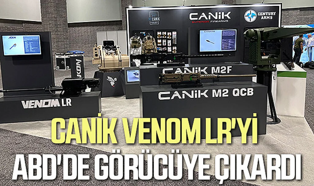 CANiK VENOM LR'yi ABD'de Görücüye Çıkardı