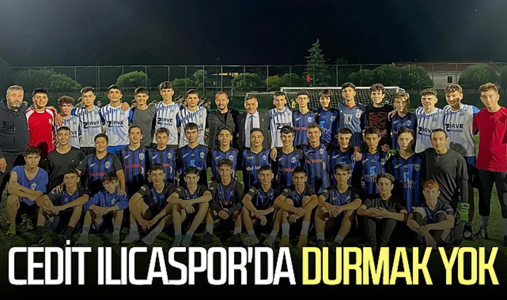 Cedit Ilıcaspor'da durmak yok