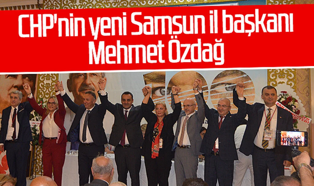 CHP'nin yeni Samsun il başkanı Mehmet Özdağ 