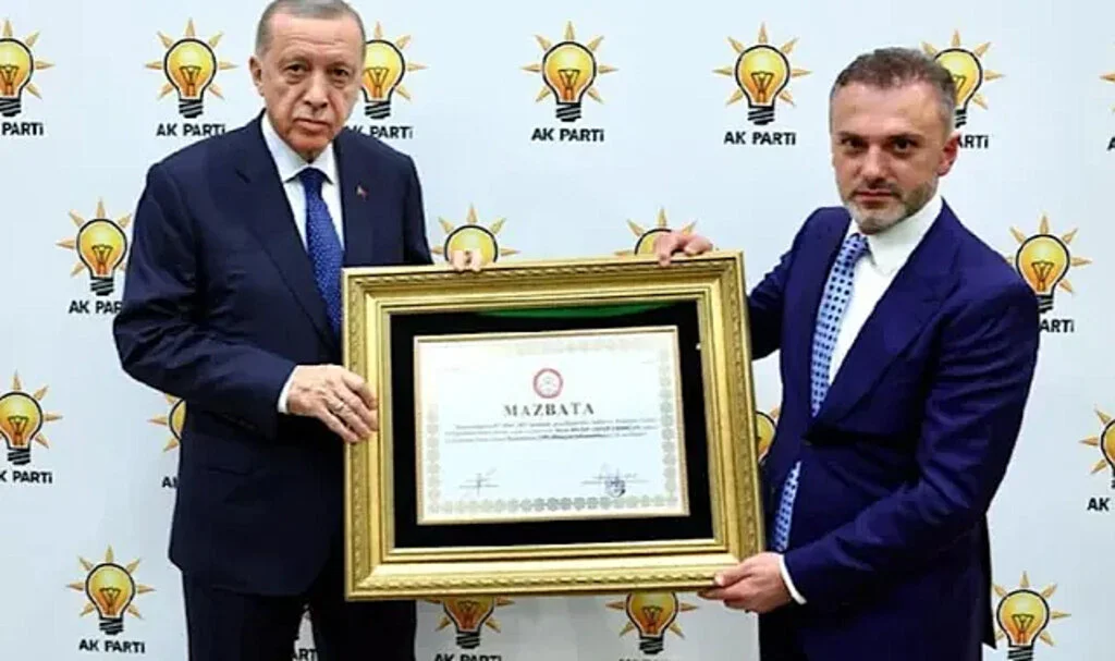 Cumhurbaşkanı Erdoğan Mazbatasını Aldı