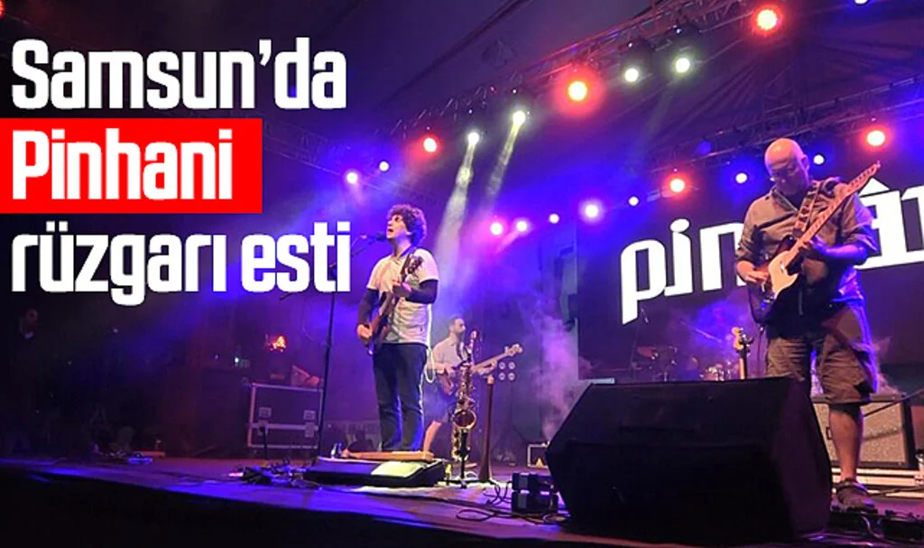 Cumhuriyet'in 100. yıl kutlamalarında Samsun’da Pinhani rüzgarı esti