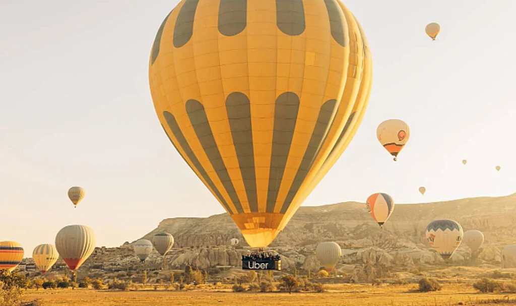 Dünyada bir ilk: Uber Balon, Kapadokya’dan havalanıyor!