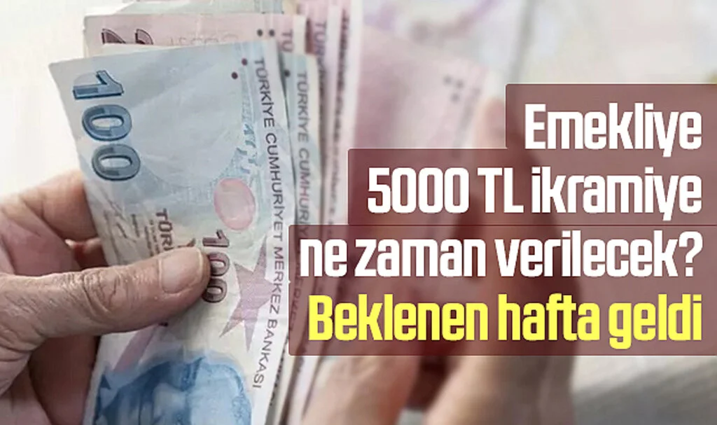 Emekliye 5000 TL ikramiye ne zaman verilecek? Beklenen hafta geldi: Meclis'te gündem yoğun