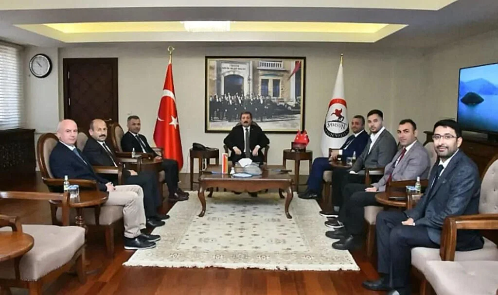 Federasyon'dan Samsun Valisi Tavlı'ya Ziyaret