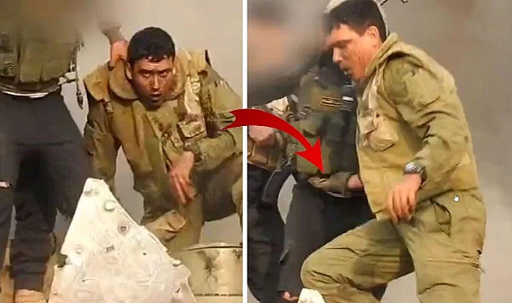 Görüntü İsrail askerinin esir alındığı ana ait! Detayı fark edenler aynı soruyu soruyor