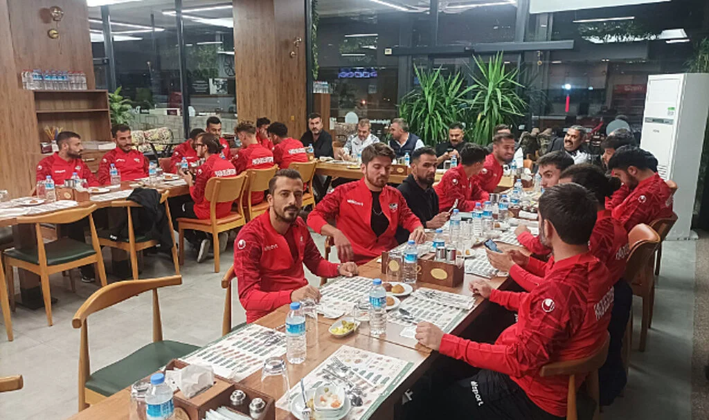 Havza Belediyespor Yemekte Buluştu