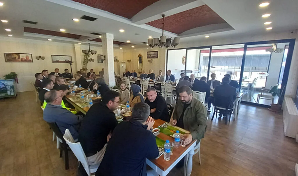 Havza Kaymakamı Nayman’a Veda Yemeği
