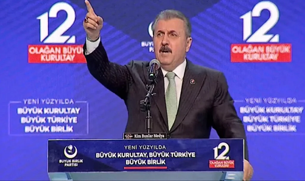 Hedefinde İsrail vardı! Mustafa Destici'nin Kudüs çıkışı kongreye damga vurdu