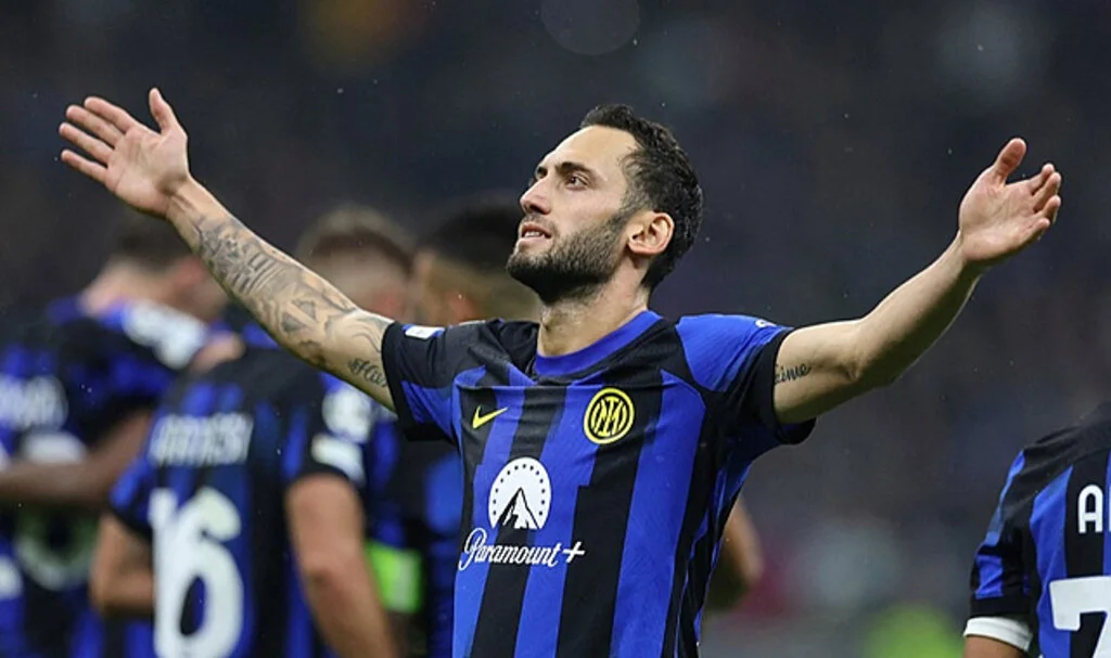 Inter, Şampiyonlar Ligi'nde Hakan Çalhanoğlu ile kazandı