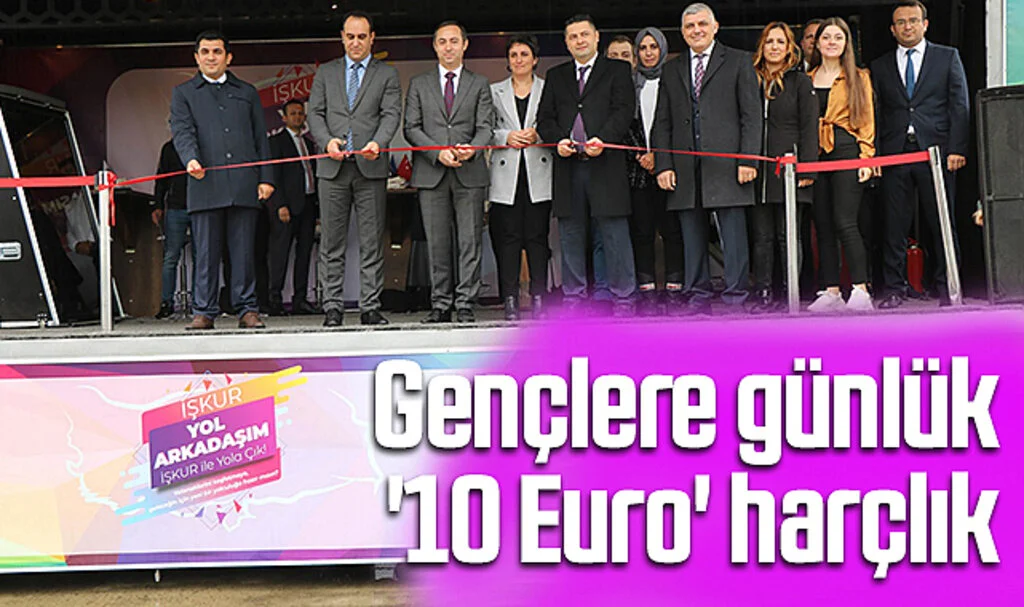 İŞKUR Samsun Bölge Müdür Vekili Gökhan Dürümlü; Gençlere günlük '10 Euro' harçlık