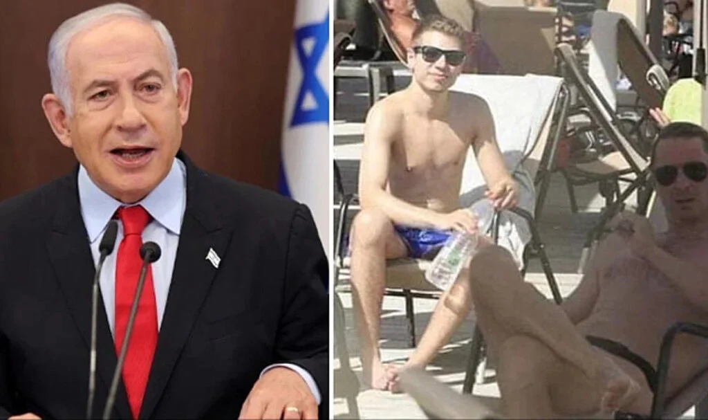 İsrail Gazze'yi bombalıyor, Netanyahu'nun oğlu da gününü gün ediyor