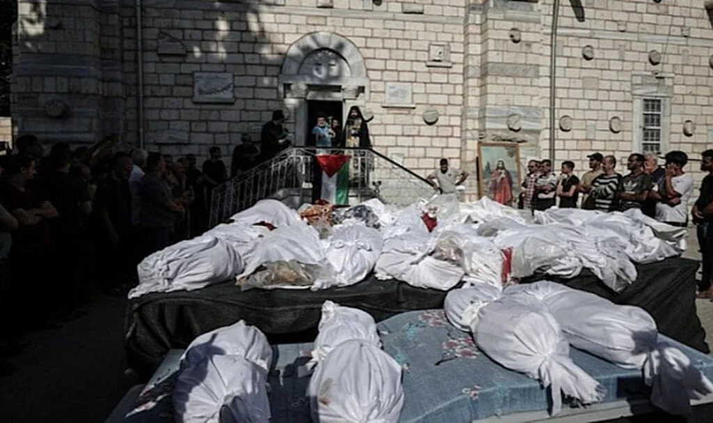 İsrail’in kilise saldırısında ölü sayısı yükseldi