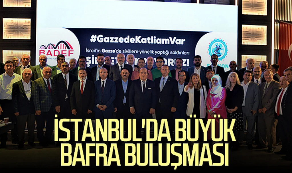 İstanbul'da Büyük Bafra Buluşması gerçekleşti