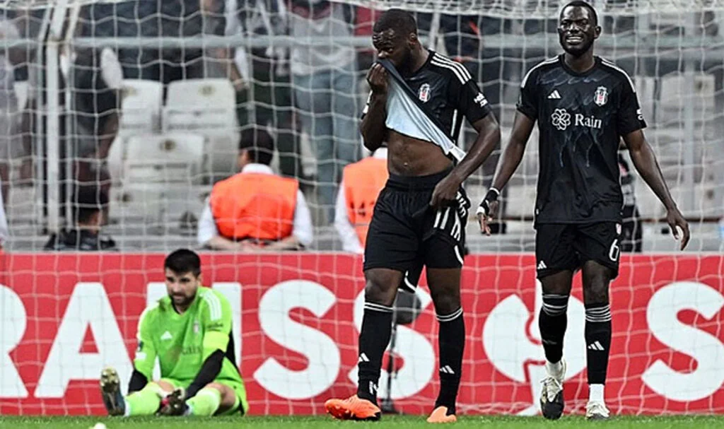 Kara Kartal dibe vurdu! Lugano, Beşiktaş'a Avrupa'da ilki yaşattı