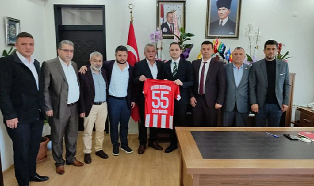 Kaymakam Salih Başara'yı Sezon Öncesi Ziyaret Ettiler