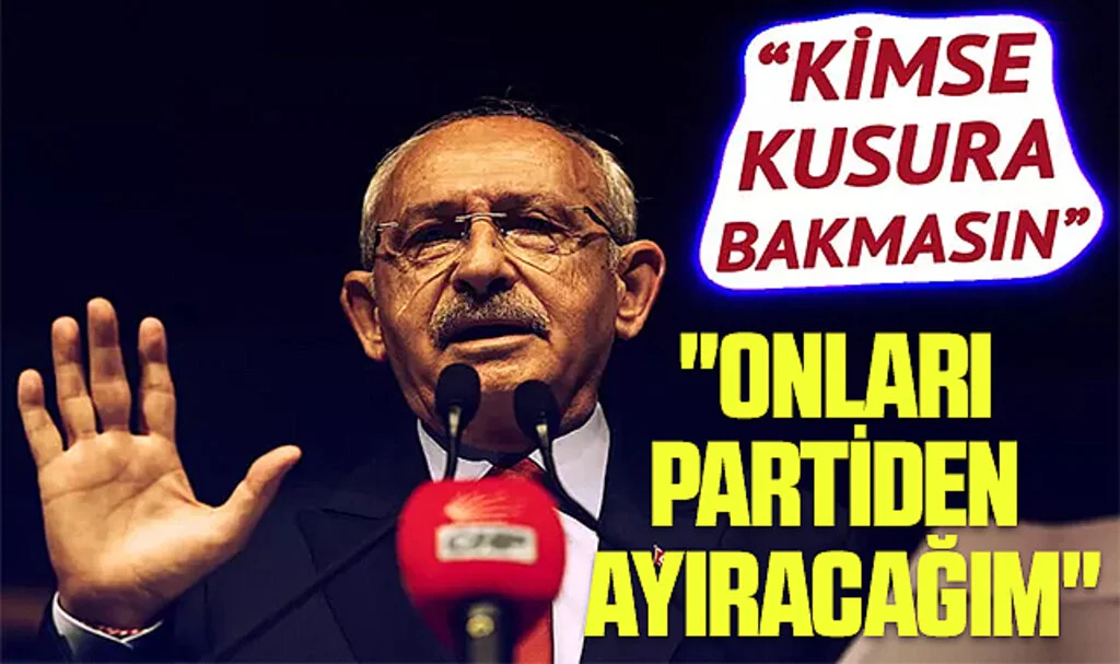 Kılıçdaroğlu şimdiden uyardı: O isimlerin üstünü çizecek! "Çok açık söylüyorum, kimse kusura bakmasın"