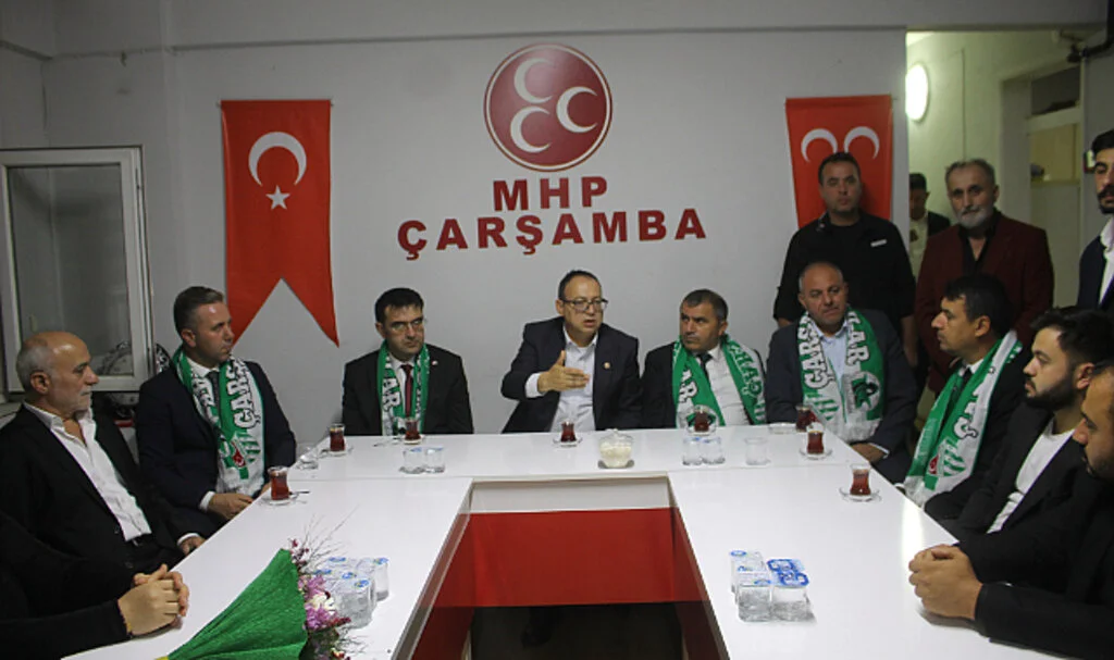 MHP Samsun Milletvekili İlyas Topsakal: 'Koltuklara hizmet için geliyoruz'