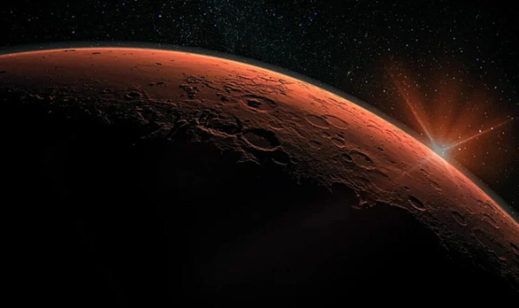 NASA, Mars Yüzeyindeki Ürkütücü Görüntüyü Paylaştı!