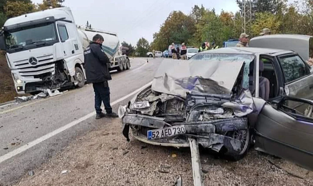Ordu'daki kazada ölenlerin sayısı 5’e çıktı