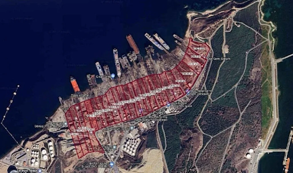 Parsel parsel satış tam gaz
