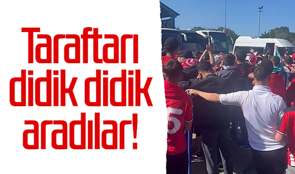 Rize’de Samsunspor taraftarını didik didik aradılar