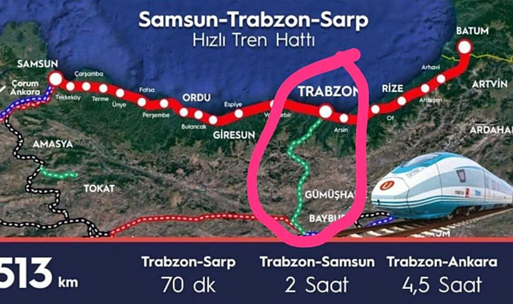 Rize İl Genel Meclisi Başkanı Karafazlı'dan Samsun-Sarp Hızlı Tren Yolu Çıkışı