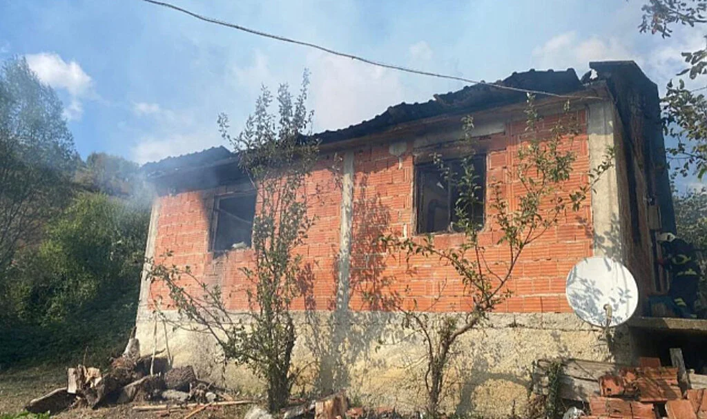 Samsun Alaçam'da Yangın: 1 Ölü