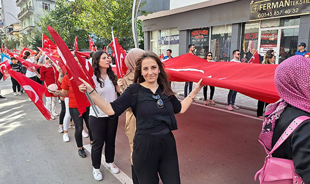 Samsun Bafra'da Cumhuriyet Bayramı kutlamaları