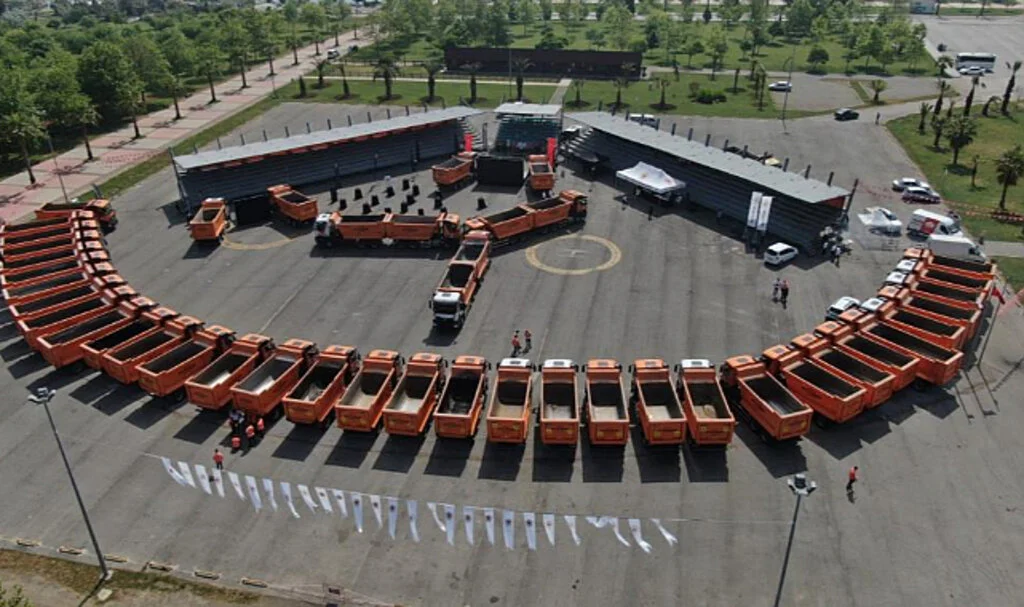 Samsun Büyükşehir Belediyesi araç filosunu 2 katına çıkardı